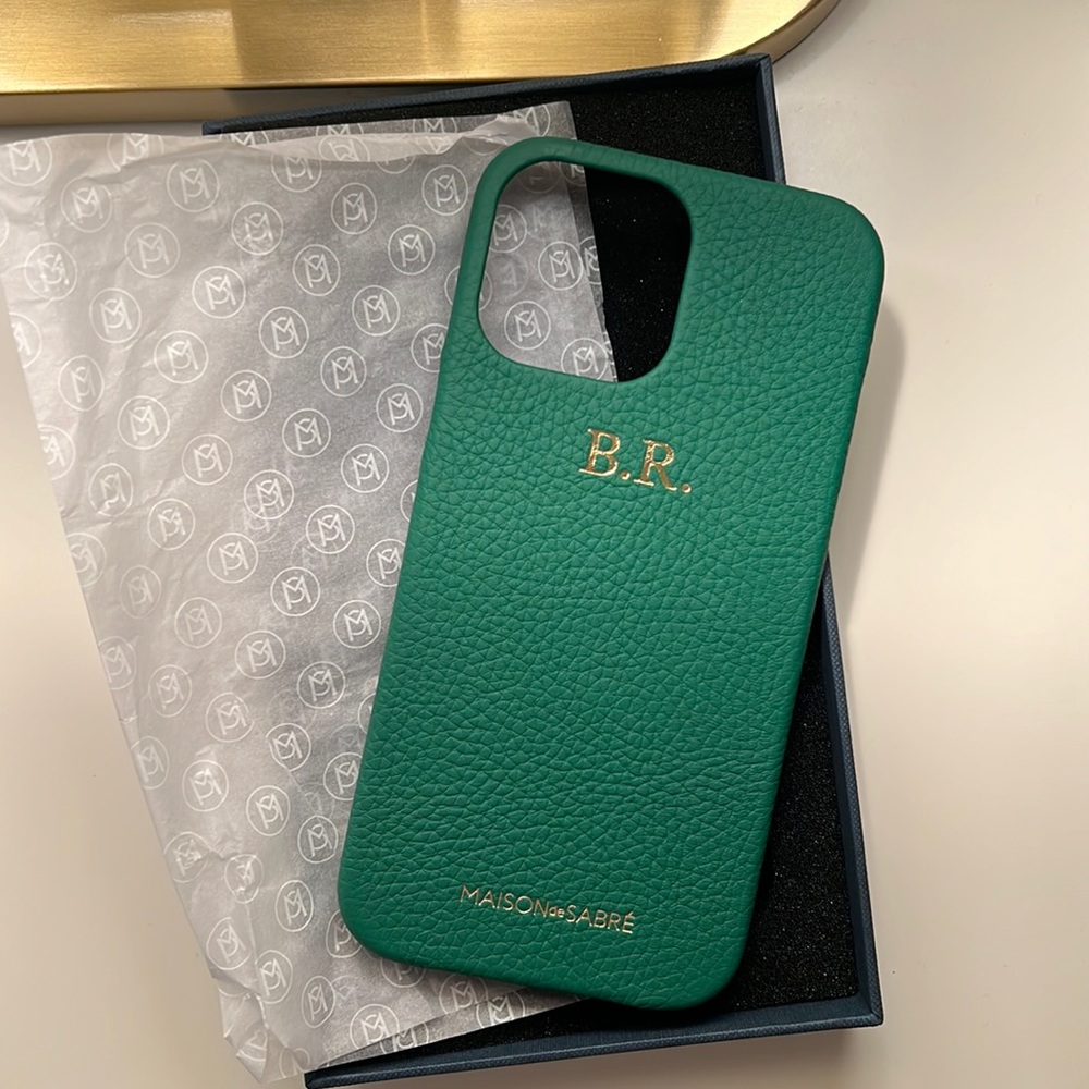 NWT MAISON DE SABRE IPHONE 13 PRO MAX CASE
